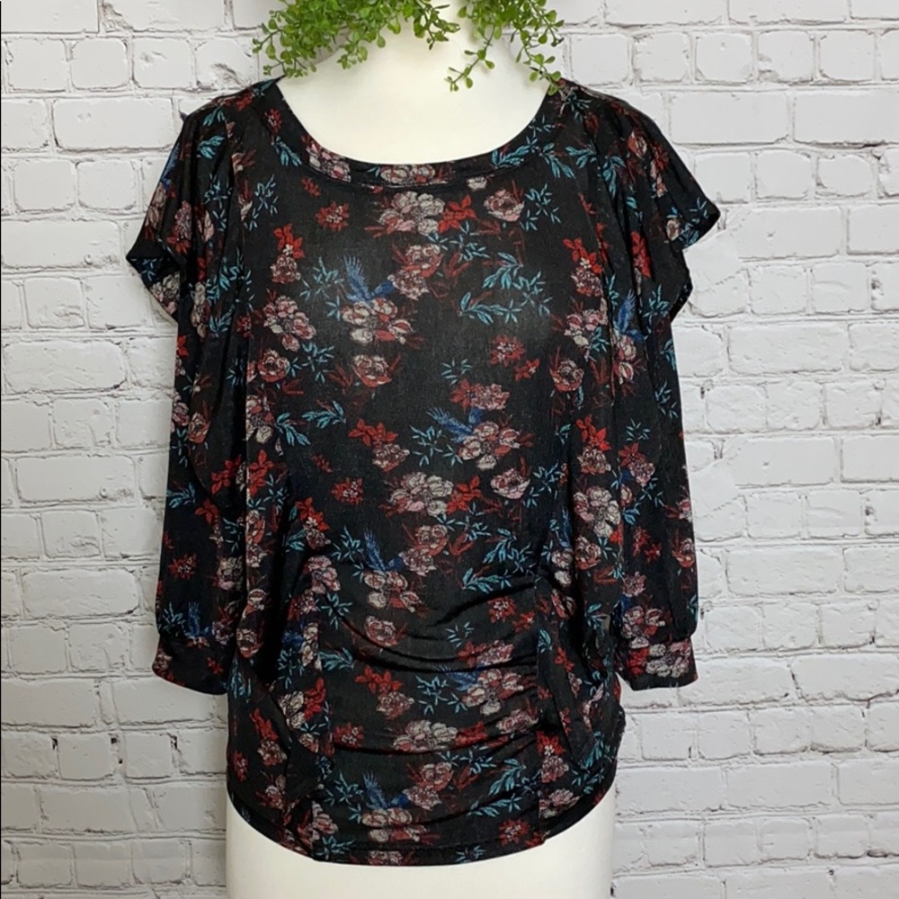 Free people ruffle tunic top